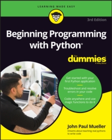 Image for Beginning Programming with Python For Dummies