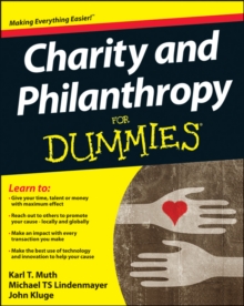 Image for Charity & philanthropy for dummies