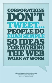 Image for Organizations Don't Tweet, People Do