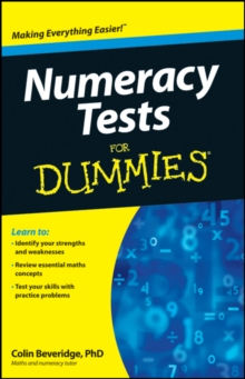 Image for Numeracy Tests for Dummies