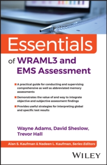 Image for Essentials of WRAML3 and EMS Assessment