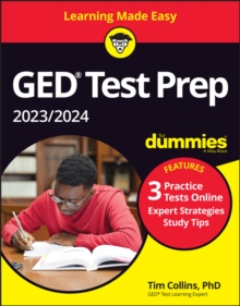 Image for GED test prep 2023/2024 for dummies with online practice