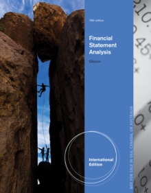 Image for Financial Statement Analysis, International Edition (with ThomsonONE Printed Access Card)