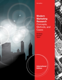 Image for Modern marketing research  : concepts, methods, and cases