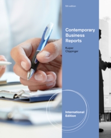 Image for Contemporary Business Reports, International Edition