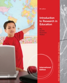 Image for Introduction to research in education