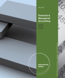Image for Financial and Managerial Accounting, International Edition