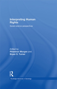 Image for Interpreting human rights: social science perspectives