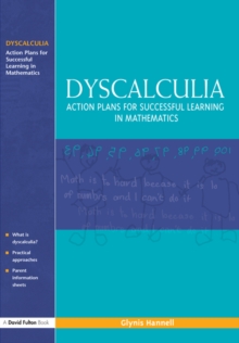 Image for Dyscalculia: action plans for successful learning in mathematics