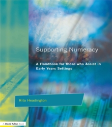 Image for Supporting numeracy: a handbook for those who assist in early years settings
