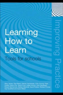 Image for Learning how to learn: tools for schools