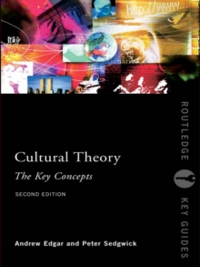 Image for Cultural theory: the key thinkers