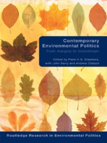 Image for Contemporary Environmental Politics: From Margins to Mainstream