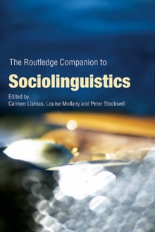 Image for The Routledge companion to sociolinguistics