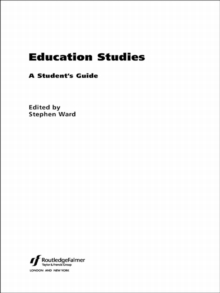 Image for Education studies: a student's guide