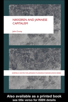 Image for NIKKEIREN AND JAPANESE CAPITALISM
