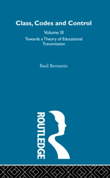 Image for Towards a Theory of Educational Transmissions