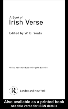 Image for A Book of Irish Verse