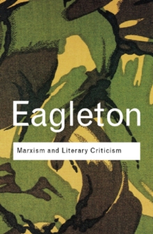 Image for Marxism and Literary Criticism