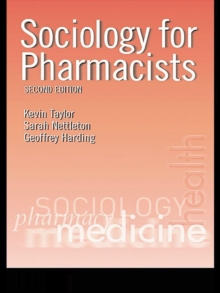 Image for Sociology for pharmacists: an introduction.