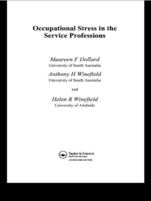 Image for Occupational stress in the service professions