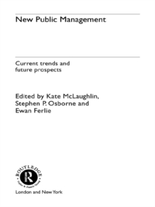 Image for New public management: current trends and future prospects
