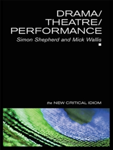 Image for Drama/theatre/performance