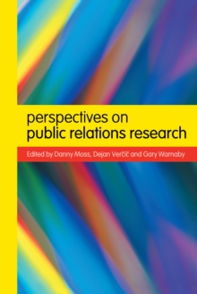 Image for Perspectives on public relations research