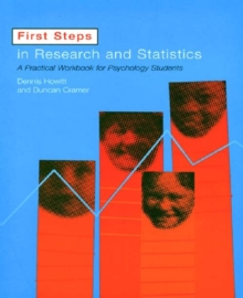 Image for First Steps In Research and Statistics: A Practical Workbook for Psychology Students