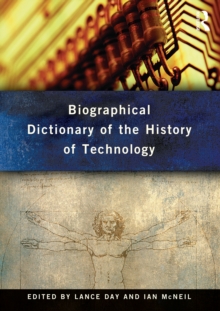 Image for Biographical dictionary of the history of technology