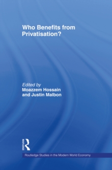 Image for Who benefits from privatisation?