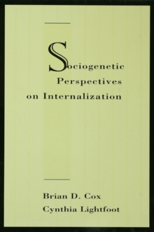 Image for Sociogenetic perspectives on internalization