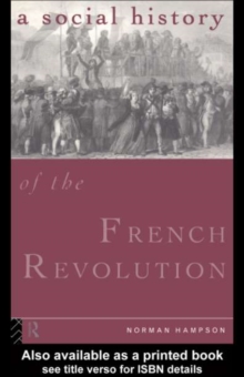 Image for A social history of the French Revolution
