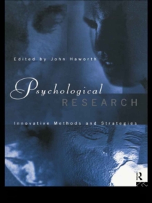 Image for Psychological research: innovative methods and strategies