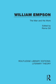 Image for William Empson: The Man and His Work