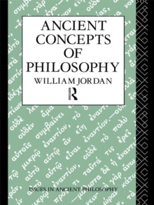 Image for Ancient concepts of philosophy