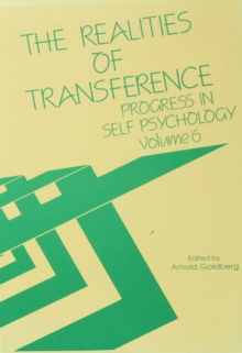 Image for Progress in Self Psychology, V. 6: The Realities of Transference
