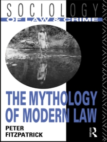Image for The Mythology of Modern Law