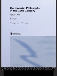 Image for Twentieth century Continental philosophy