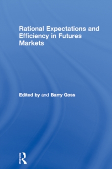 Image for Rational expectations and efficiency in futures markets