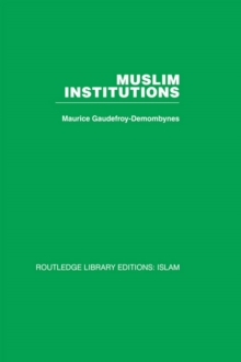 Image for Muslim institutions