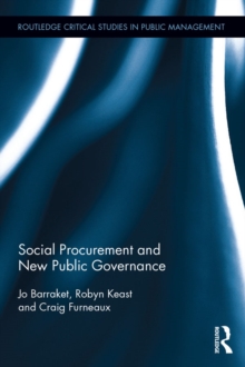 Image for Social procurement and new public governance