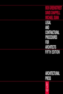 Image for Legal and Contractual Procedures for Architects