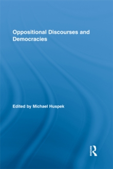 Image for Oppositional Discourses and Democracies