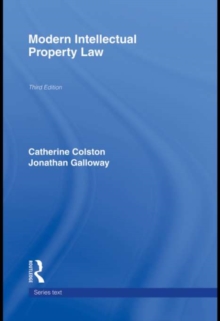 Image for Modern intellectual property law