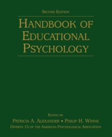 Image for Handbook of educational psychology