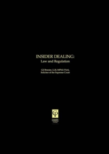 Image for Insider dealing: law and regulation
