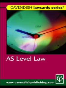 Image for AS level lawcards.
