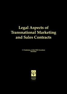 Image for Legal aspects of transnational marketing & sales contracts.