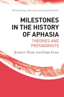 Image for Milestones in the History of Aphasia: Theories and Protagonists